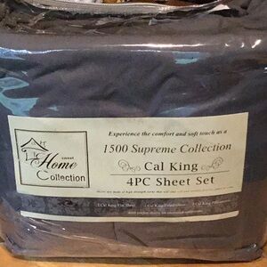 California King Bed sheet set
